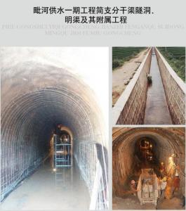 毗河供水一期工程簡(jiǎn)支分干渠隧洞、明渠及其附屬工程